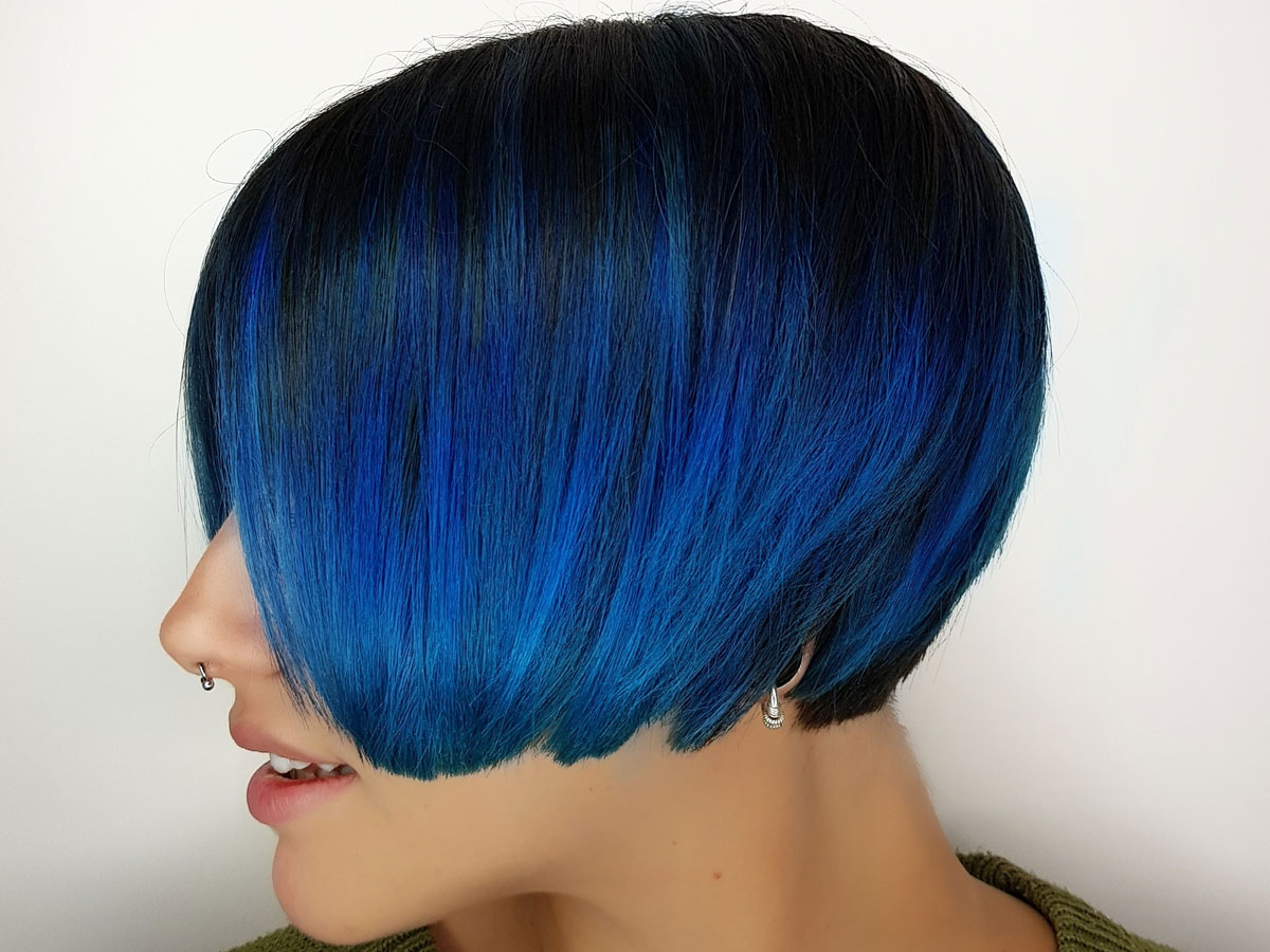 Capelli blu